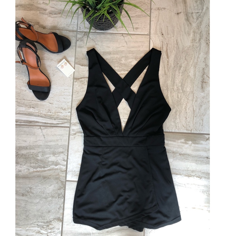 Black diamond romper